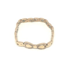 38 A76鍺手鍊 玫瑰金 16片, 1個