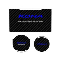 Xone LED碳纖維風格Kona杯架 藍色, 1套
