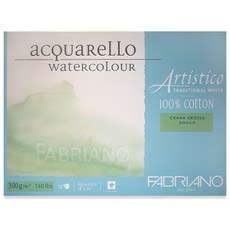 FABRIANO 三元特種紙藝術白黃木速寫本 455 x 610 毫米, 1個