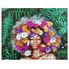 N.B Commerce 室內裝飾洞洞板 菲林木紋 WHITE, 1個, 白色