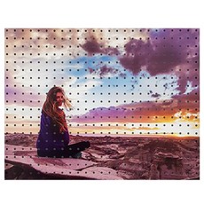 NB Commerce 室內裝潢洞洞板 回首 白色, 1個