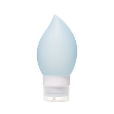 DM I Love View 矽膠柔軟曲線分裝瓶 89ml, 淺藍色, 1個