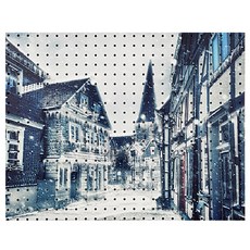 NB Commerce 室內裝潢洞洞板 風景556 WHITE, 1個