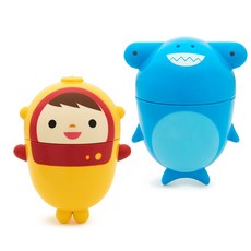 munchkin 滿趣健 清潔戲水槍 2入組, 潛水員, 鯊魚