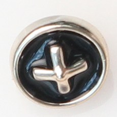 HR빅버튼 브라질리아 단추 NO28 10mm, 혼합 색상, 1개