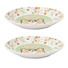 디어리빙 어린이 곰 파스타식기, 혼합 색상, 2개입