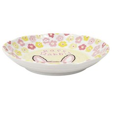 兔子印花兒童碗, 混色, 1入