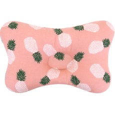 Little Me 孩童圖案印花棉質枕頭, 粉色 鳳梨款