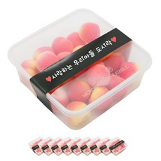 DONNA&DECO PP方形耐熱盒 1000ml 10入+韓文貼紙 黑色 10入, 1組