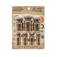 한가람아트타운 TH 북아트장식 APOTHECARY VIALS 7p, 혼합 색상, 1세트