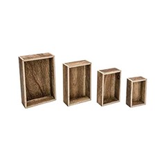 한가람아트타운 TH 북아트장식 VIGNETTE BOXES 4p, 1세트
