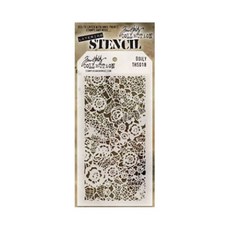 한가람아트타운 TH Doily LAYERING 스텐실, 혼합 색상, 1개