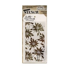 한가람아트타운 TH POINSETTIA 스텐실, 혼합 색상, 1개