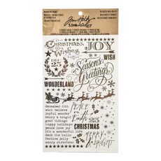 한가람아트타운 판박이 TH REMNANT RUBS GILDED HOLIDAYS, 혼합 색상, 1개