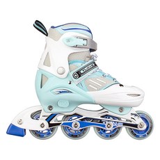 비바 티안엘 아동용 불바퀴 인라인 스케이트, 블루, 1개