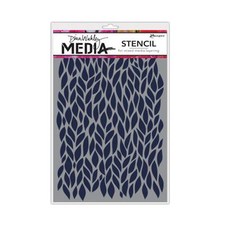 한가람아트타운 DINA MEDIA 스텐실, LEAFY, 1개