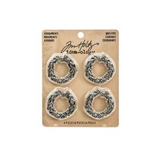 한가람아트타운 TH 장식 ADORNMENTS WREATHS, 혼합 색상, 1개