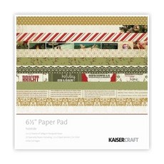 한가람아트타운 페이퍼 패드 배경지 6.5 x 6.5, Yuletide, 1세트