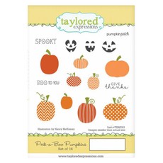 스튜디오제이 스탬프 peek a boo pumpkins, 혼합 색상