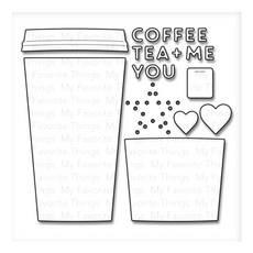 한가람아트타운 다이 만들기 재료 Coffee Cup, 혼합 색상, 1개