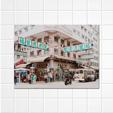 써머스트 주방 강화유리 키친아트보드 카티맨닝, 1개