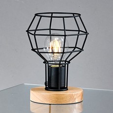 DAYSTAR HOUSE 鐵藝LED氛圍燈, 黑色