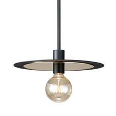 DAYSTAR HOUSE 磁盤式吊燈 1號, 黑色