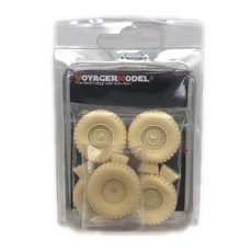 VOYAGERMODEL 1/35 現代 HUMVEE/DUMVEE 系列 Super Swaper 車輪 + 帶備胎, 單色