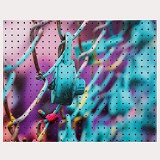 室內裝潢洞洞板 Kagi white, 1個