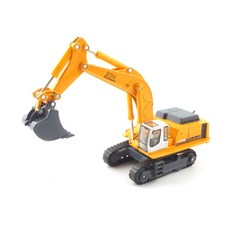 KDW 復刻1/87 HYDRAULIC EXCAVATOR 287029YE液壓挖掘機重型裝備模型, 混色