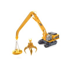 KDW Repica 1/87 MATERIAL HANDLER KDW250108YE 輪式挖土機 重型機械模型, 混色