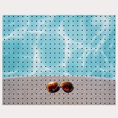 室內裝飾洞洞板 太陽眼鏡X 500 x 400 mm, 1個, white