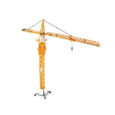 KDW複製品1/50塔式旋轉起重機 KDW250177YE塔式起重機 中型設備模型, 混色