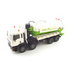 1/50 水循環車 KDW250306WH 重型設備模型, 混色