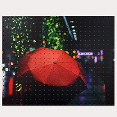 室內裝飾洞洞板 雨夜 500x400mm, 1個, 混合色