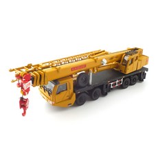 KDW複製品1/55 MEGA CRANE KDW250115YE MEGA CRANE吊車重型機械模型, 混色