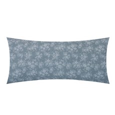 홈앤슬립 세미마이크로 아카시아 등쿠션 솜포함, 블루