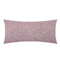 홈앤슬립 세미마이크로 쟈스민 등쿠션 솜포함, 핑크