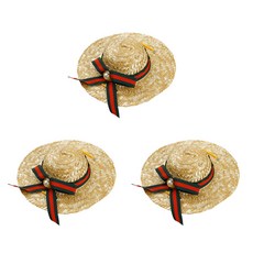 펫나인 반려동물 스트로햇 3p, D 그린레드, 3개