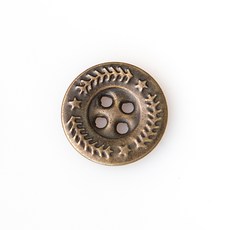 HR大鈕扣 Castless 鈕扣 NO46 18mm, 單一顏色, 8個