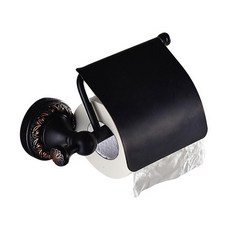 likeme K8309 衛生紙架, 黑色的, 1個