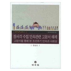 MINSOKWON 藏書閣所藏民俗相關古文書解題, 鄭承模 著