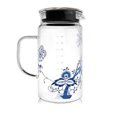 MAZUOKA Zwiebelmuster 玻璃水瓶 小型, 混合色, 900ml, 1個
