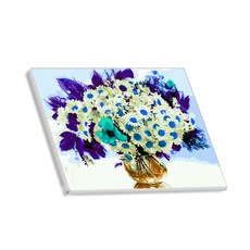 Hello Painting 野花花瓶系列DIY帆布畫, 2