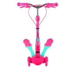 랜드웨이 썬더 트라이더 아동용 접이식 킥보드, 핑크, 1개