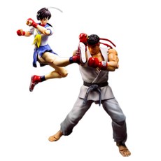 BANDAI 萬代 快打旋風 春日野櫻+肯模型, 1套