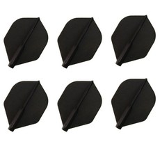 COSMO DARTS 飛鏢飛行適合普通火箭, D黑色, 6件