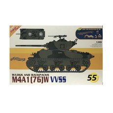 cyber-hobby.com DragonModels 1/35 US M4A1(76)W VVSS 塑料模型, 1個