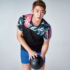 PGNC 男款圓領上衣RT-728+短褲MP5-226