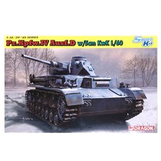 DRAGON 1/35 德國 Pz.Kpfw.IV ausf.D w/5cm KwK L/60 塑料模型, 1個